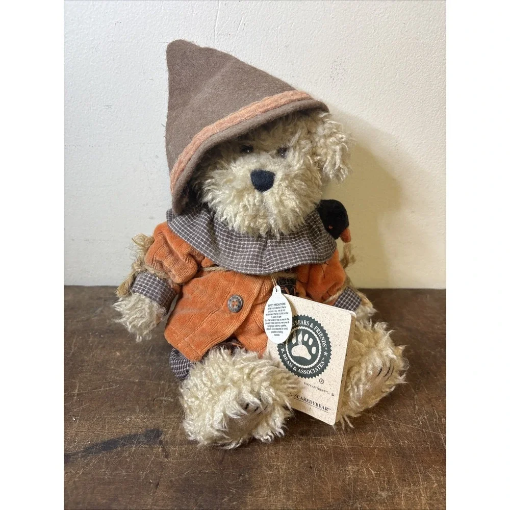 Boyd's Bears Einstein Q. Scaredybear Plush 10